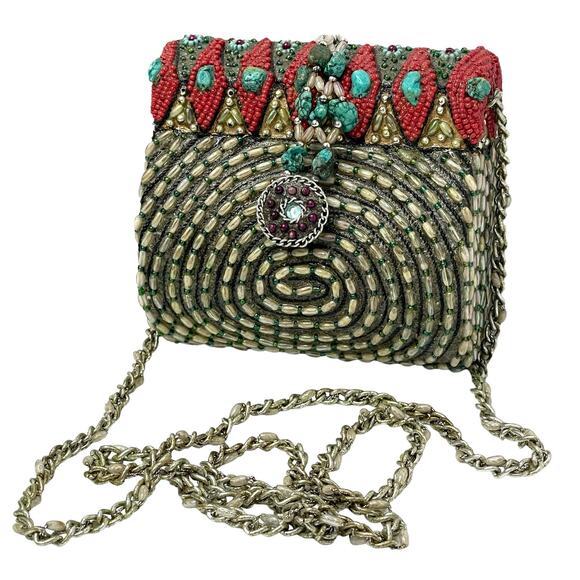 Mary Frances Rare Beaded Shoulder Bag - Picture 1 of 13